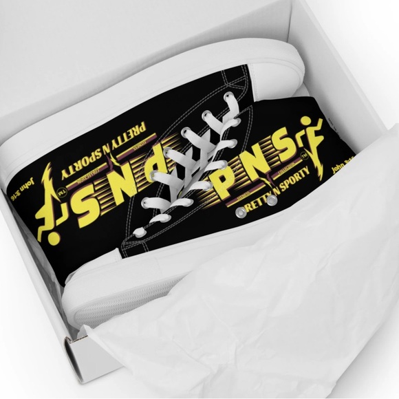 pns) prettynsporty Shoes - PNS) Pretty N Sporty - John
3:16 Women High Top Canvas
Footwear - Black